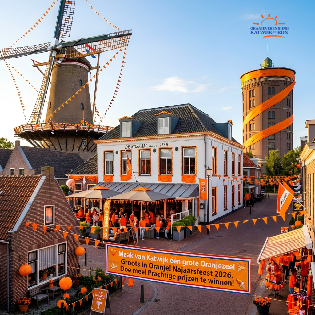🧡 Katwijk kleurt oranje… doe jij mee? 🎉