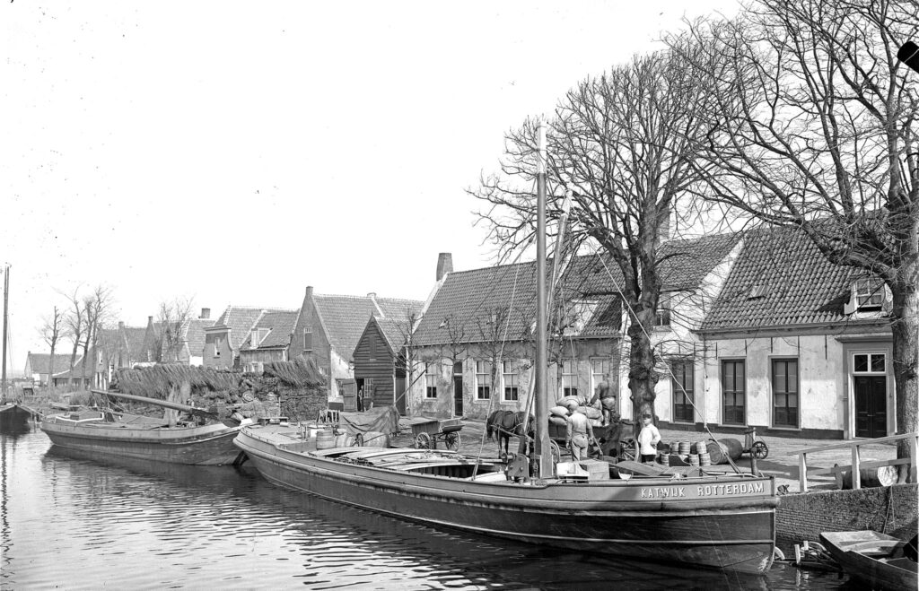 Bedrijvigheid in Katwijk aan den Rijn