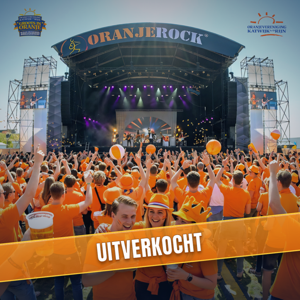 GROOTS IN ORANJE / 40 JAAR ORANJEROCK IS VOL!